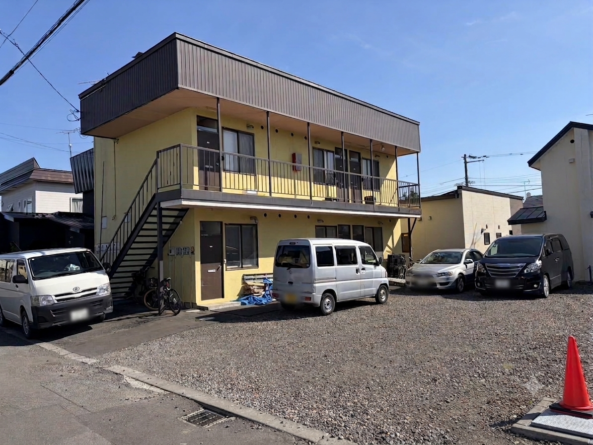 自社アパート（寮）の室内